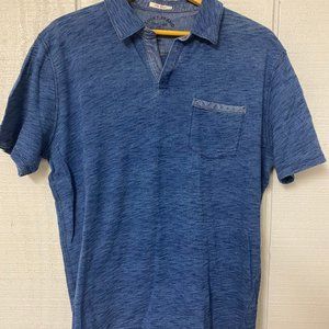 Lucky Brand Polo- Indigo Blue Size XL